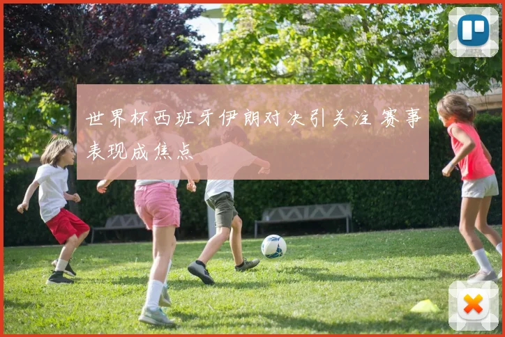 世界杯西班牙伊朗对决引关注 赛事表现成焦点