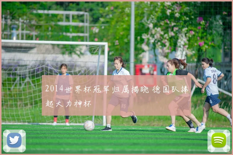 2014世界杯冠军归属揭晓 德国队捧起大力神杯